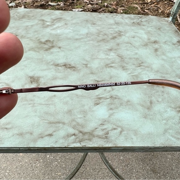 NINO Balli NM206MN52 52-20-135  matt brown oval shape glasses - Picture 9 of 9